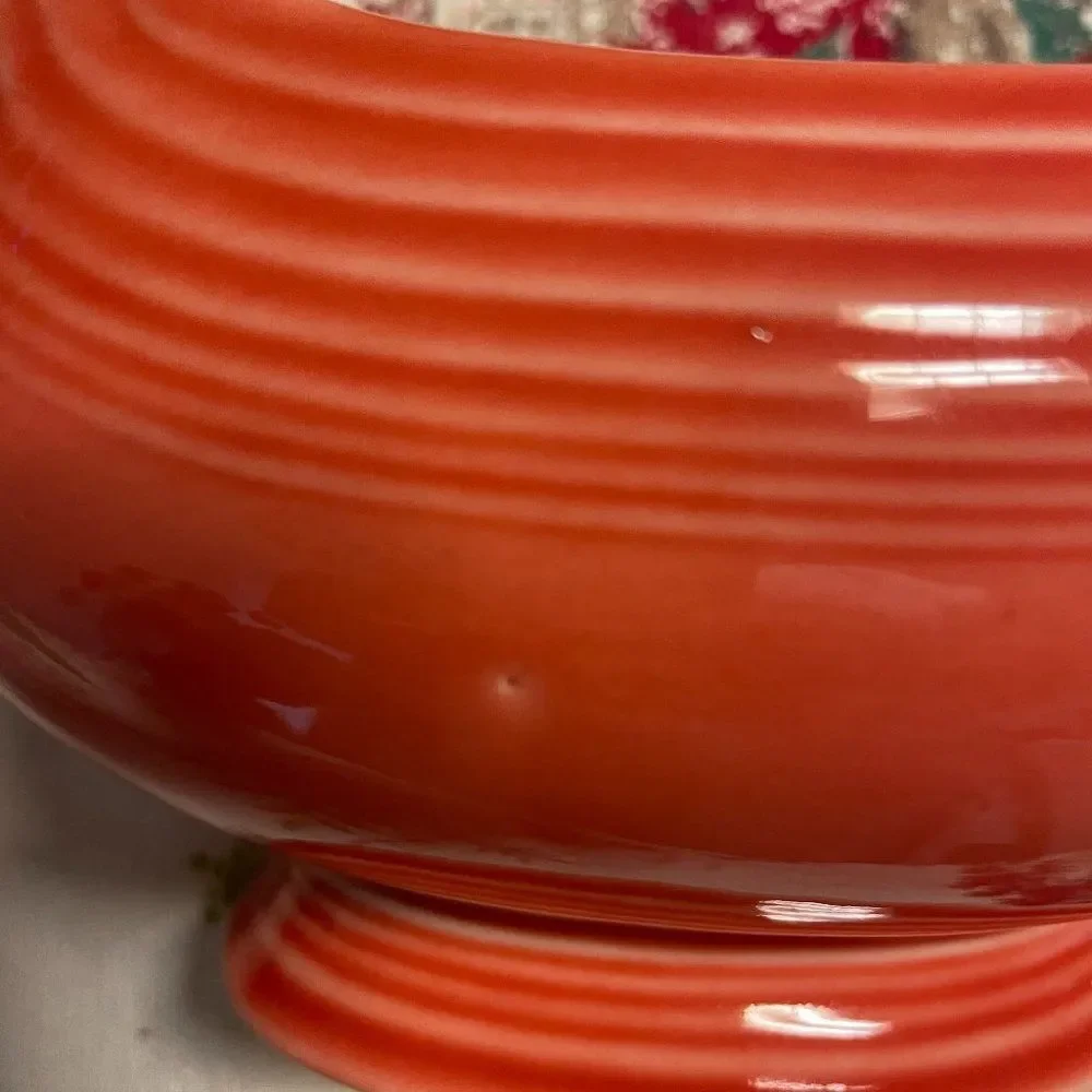 Fiestaware Retired Color Persimmon Gravy/Sauce Boat